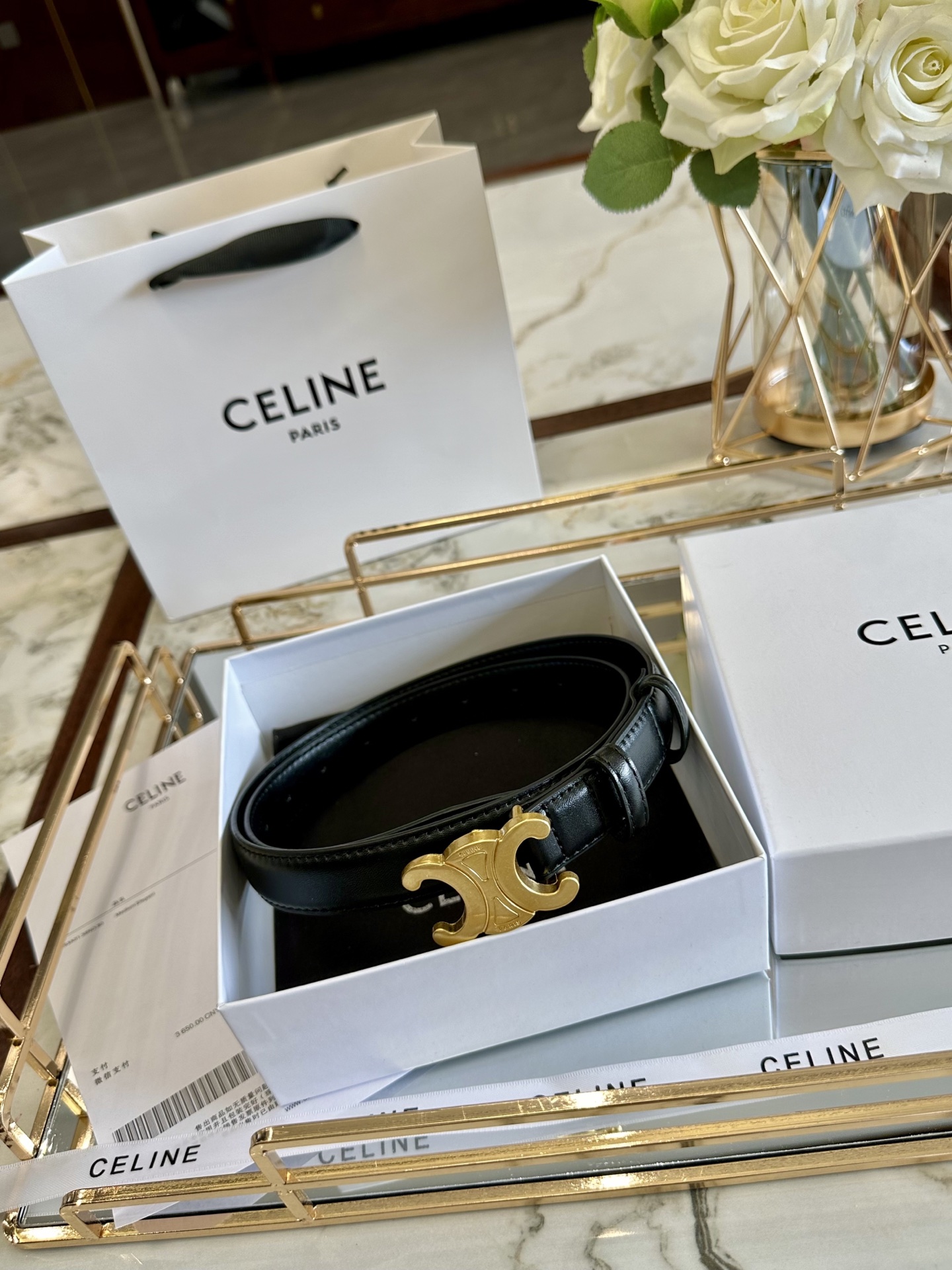 CELINE belt model 11
